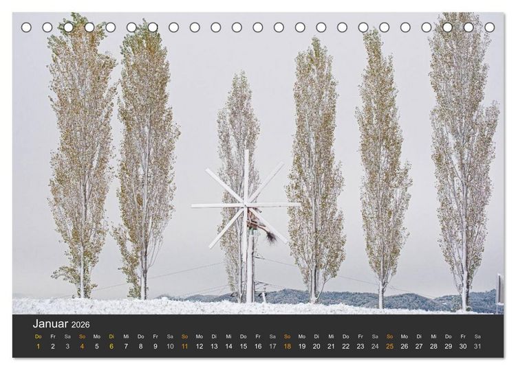 Produktbild: Die S&uuml;dsteirischen Weinstrasse (Tischkalender 2026 DIN A5 quer), CALVENDO Monatskalender