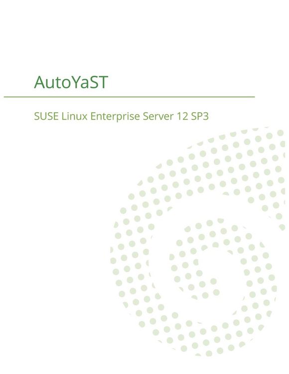 Produktbild: SUSE Linux Enterprise Server 12 - AutoYaST