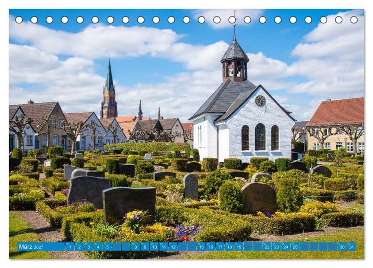 Produktbild: Unterwegs in Schleswig (Tischkalender 2027 DIN A5 quer), CALVENDO Monatskalender