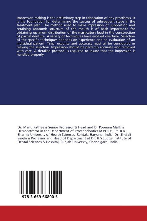 Produktbild: Impression Procedures for Partial Dental Prosthesis