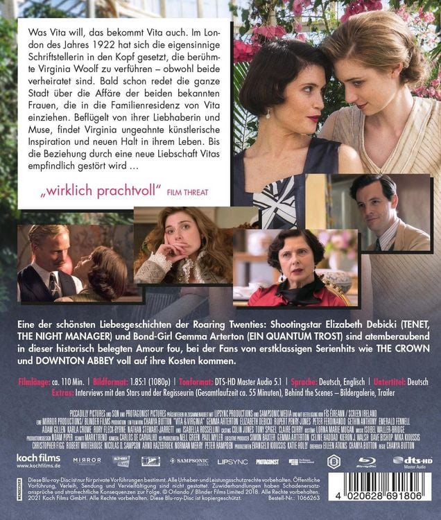 Produktbild: Vita und Virginia - Eine extravagante Liebe