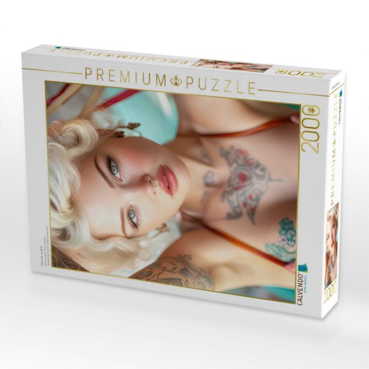 Produktbild: CALVENDO Puzzle Sexy pin-up Girls | 2000 Teile Lege-Gr&ouml;&szlig;e 90x67cm Foto-Puzzle f&uuml;r gl&uuml;ckliche Stunden