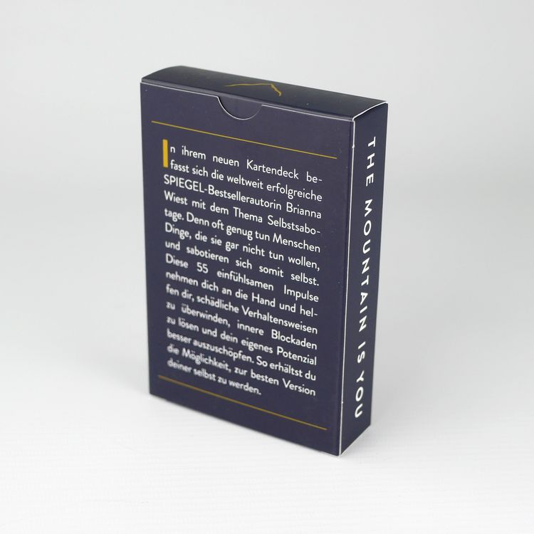 Produktbild: The Mountain is you &ndash; 55 Impulse, wie du Selbstsabotage erkennen und &uuml;berwinden kannst