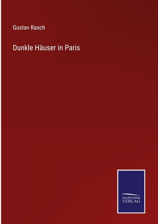 Produktbild: Dunkle H&auml;user in Paris