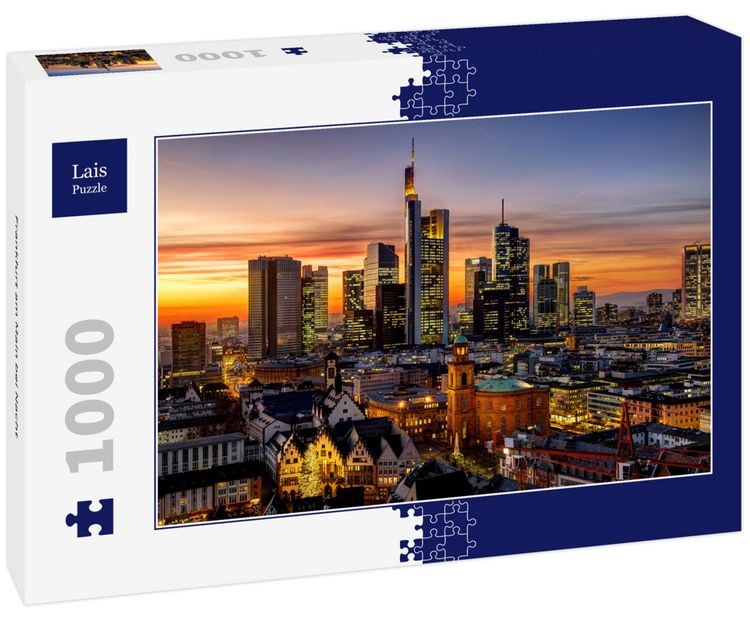 Produktbild: Lais Puzzle Frankfurt am Main bei Nacht 1000 Teile