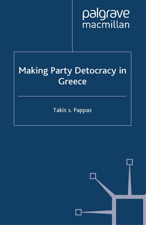 Produktbild: Making Party Democracy in Greece
