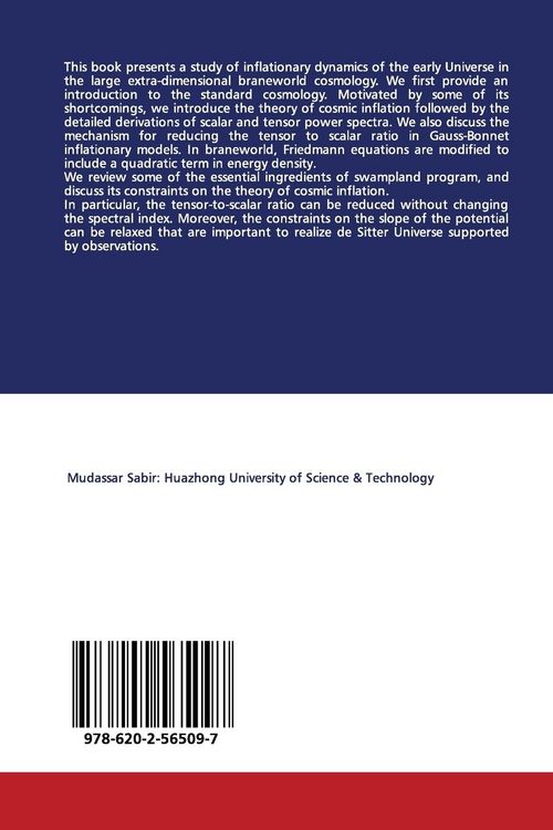 Produktbild: Inflation in Braneworld Cosmology