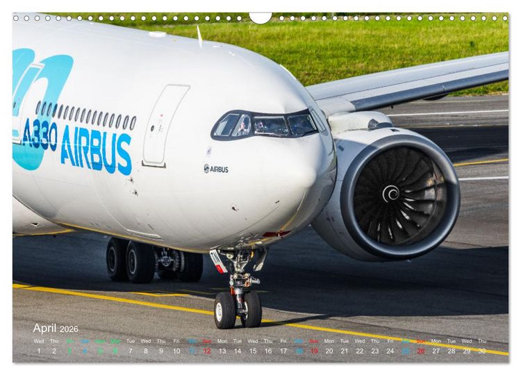Produktbild: AVIATION MOMENTS 2026 (Wall Calendar 2026 DIN A3 landscape), CALVENDO 12 Month Wall Calendar