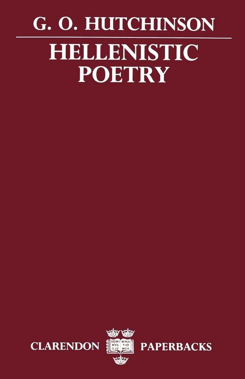 Produktbild: Hellenistic Poetry