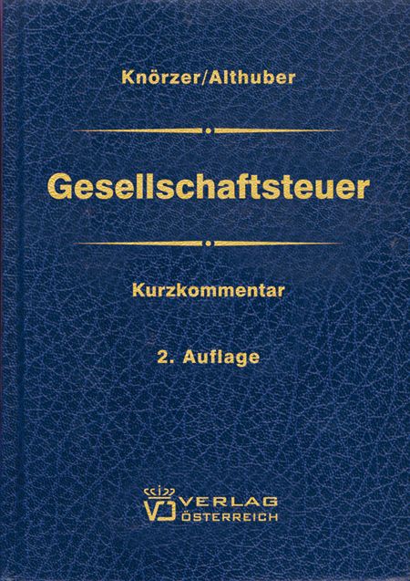 Produktbild: Gesellschaftsteuer