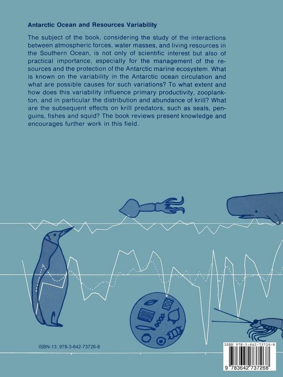 Produktbild: Antarctic Ocean and Resources Variability