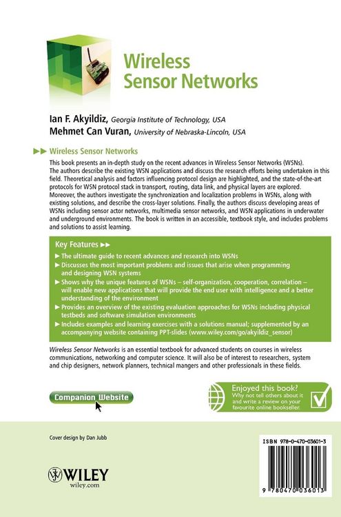 Produktbild: Wireless Sensor Networks