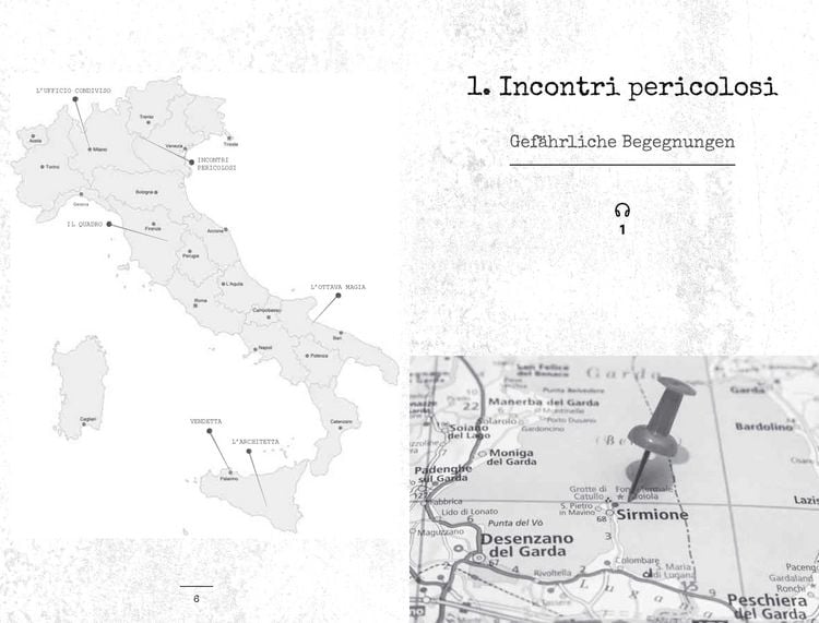 Produktbild: Langenscheidt Krimi zweisprachig Italienisch (A2/B1) - Incontri pericolosi