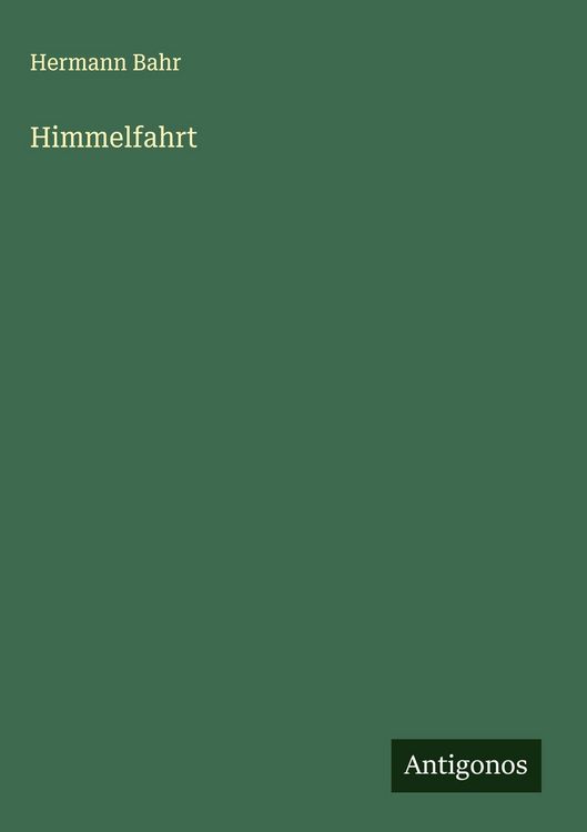 Produktbild: Himmelfahrt