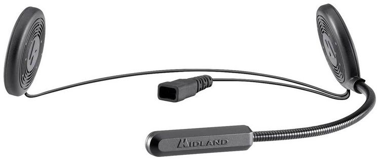 Produktbild: Midland Lokui K10 C1624 Bluetooth&reg;-Headset mit Mikrofon Passend f&uuml;r (Helmtyp) alle Helmtypen