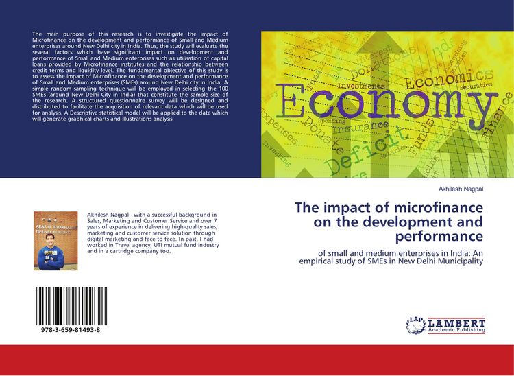 Produktbild: The impact of microfinance on the development and performance