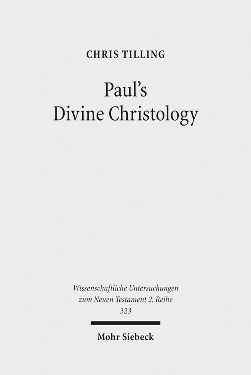 Produktbild: Paul's Divine Christology