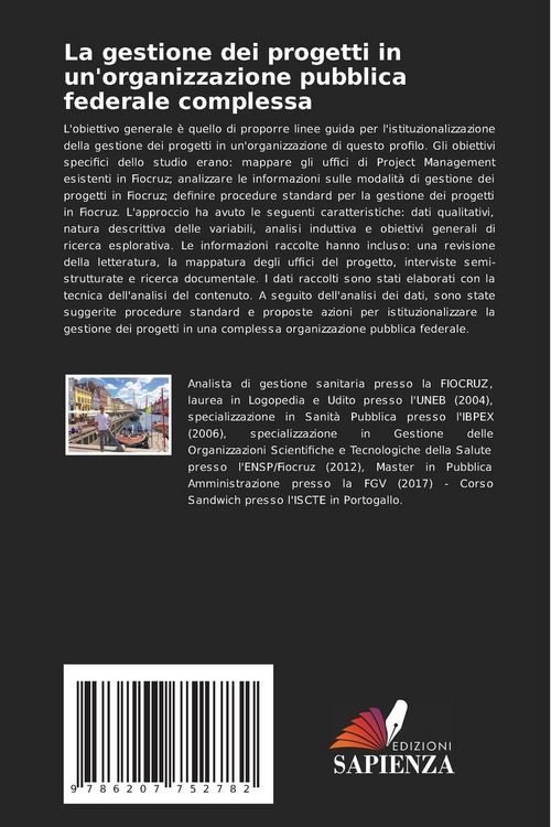 Produktbild: La gestione dei progetti in un'organizzazione pubblica federale complessa