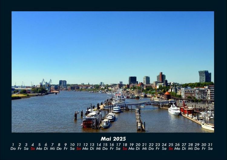Produktbild: Hamburg 2025 Fotokalender DIN A4
