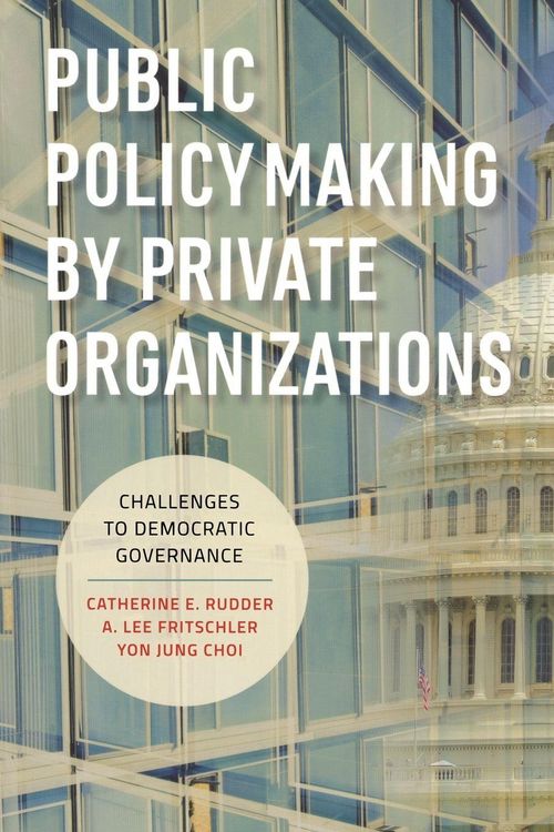 Produktbild: Public Policymaking by Private Organizations