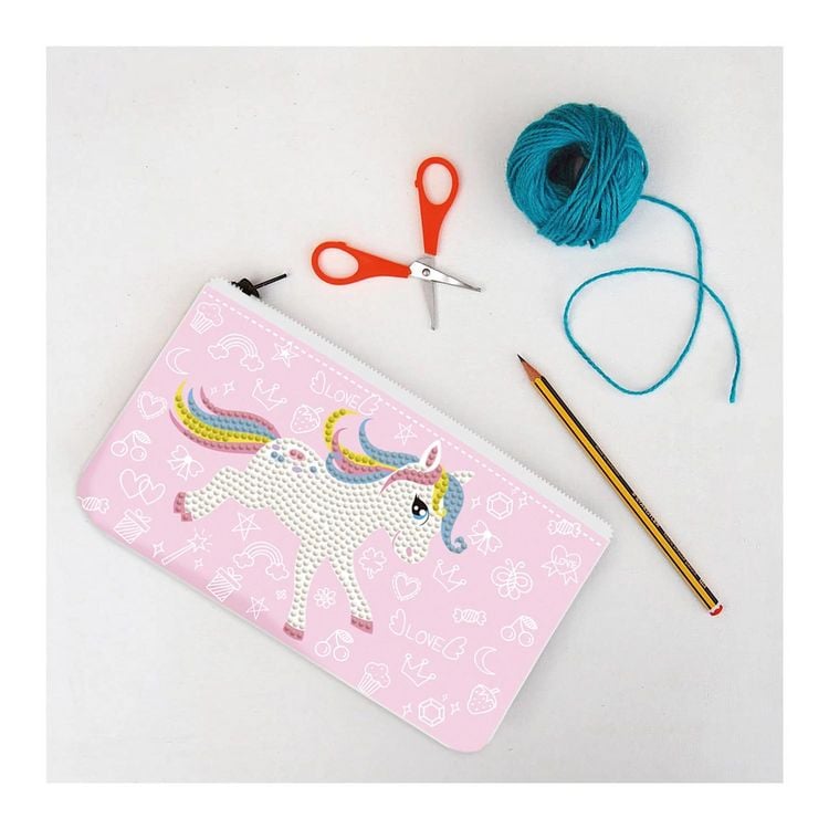 Produktbild: DOTZIES BY DIAMOND DOTZ - Diamond Painting Etui Einhorn