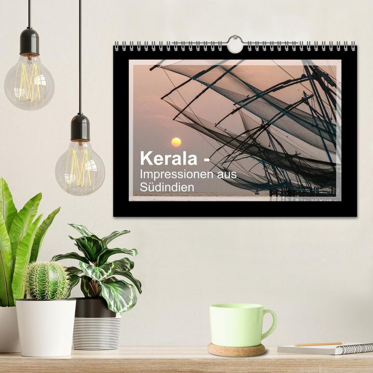 Produktbild: Kerala - Impressionen aus S&uuml;dindien (Wandkalender 2026 DIN A4 quer), CALVENDO Monatskalender