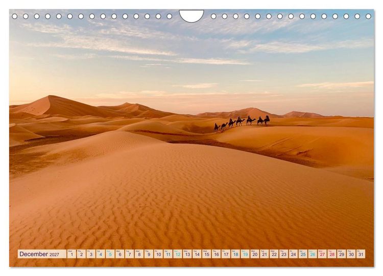 Produktbild: Marocco&rsquo;s Silent Desert (Wall Calendar 2027 DIN A4 landscape), CALVENDO 12 Month Wall Calendar