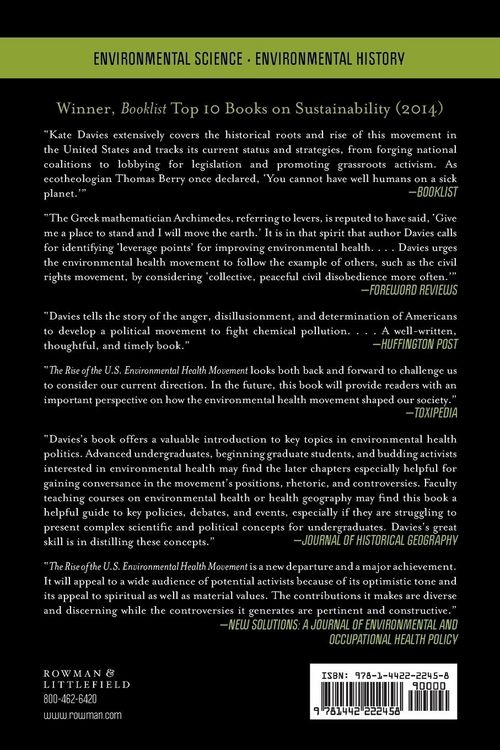 Produktbild: Rise of the U.S. Environmental Health Movement