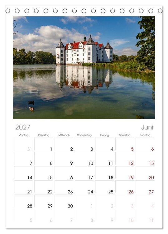 Produktbild: Tischplaner 2027 - Deutschlands sch&ouml;nste Altst&auml;dte - Schleswig-Holstein (A5 Tischkalender zum Aufstellen) CALVENDO
