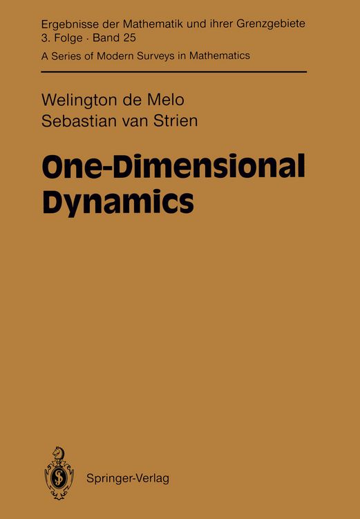 Produktbild: One-Dimensional Dynamics