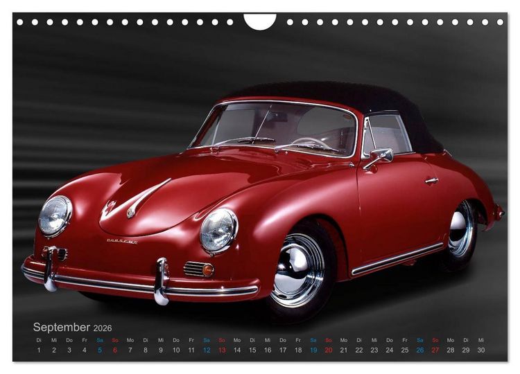 Produktbild: Zeitlose &Auml;sthetik Oldtimer-Fotografien von Wolf Kloss (Wandkalender 2026 DIN A4 quer), CALVENDO Monatskalender