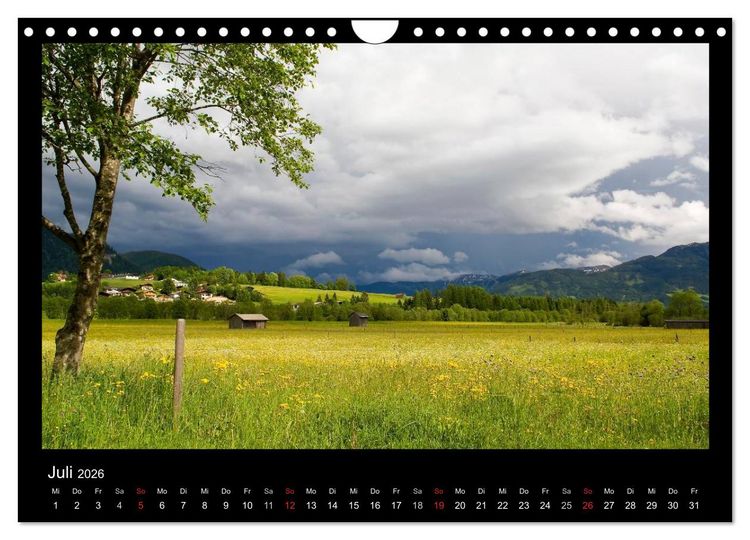 Produktbild: Natur erleben... (Wandkalender 2026 DIN A4 quer), CALVENDO Monatskalender