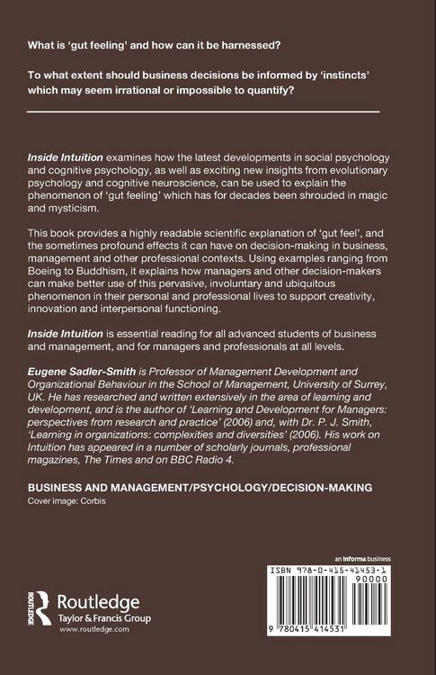 Produktbild: Inside Intuition