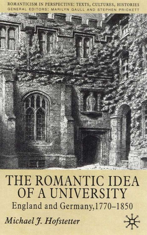 Produktbild: The Romantic Idea of a University