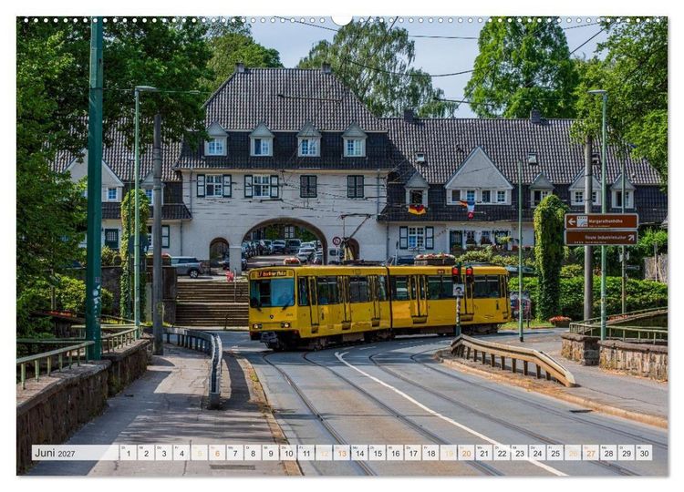 Produktbild: Ruhrbahn: U Linien verbinden (Wandkalender 2027 DIN A2 quer), CALVENDO Monatskalender