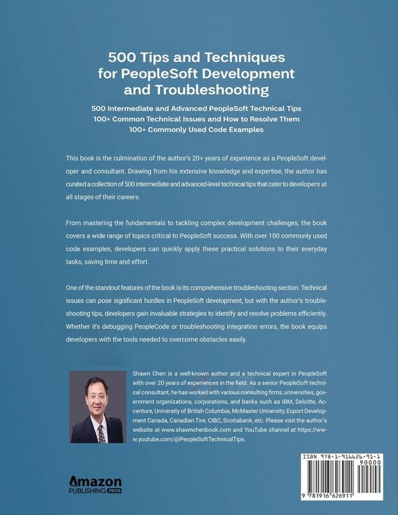 Produktbild: 500 Tips and Techniques for Peoplesoft Development and Troubleshooting