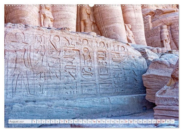 Produktbild: Monumente der Ewigkeit - von Wesiren bis zu C&auml;saren in &Auml;gypten (Wandkalender 2027 DIN A2 quer), CALVENDO Monatskalender