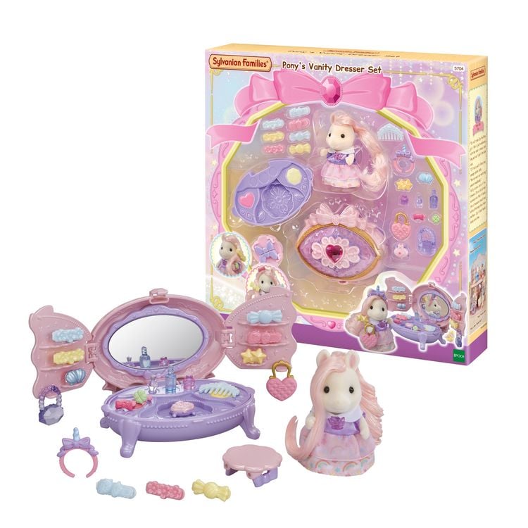 Produktbild: Sylvanian Families 5704 - Schminkkommode mit Pony Figur