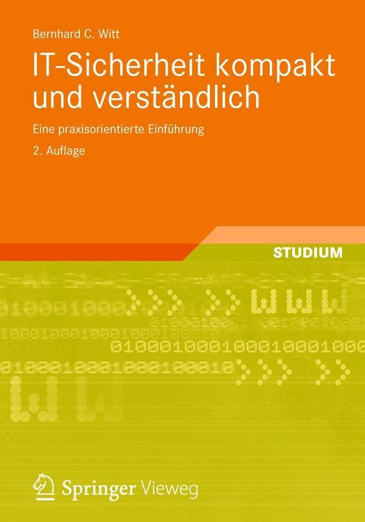 Produktbild: Witt, B: IT-Sicherheit kompakt und verst&auml;ndlich