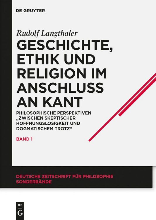 Produktbild: Geschichte, Ethik und Religion im Anschlu&szlig; an Kant