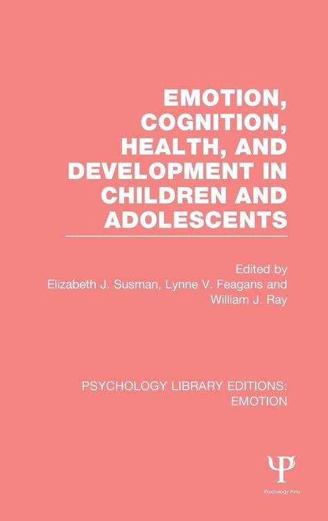 Produktbild: Emotion, Cognition, Health, and Development in Children and Adolescents
