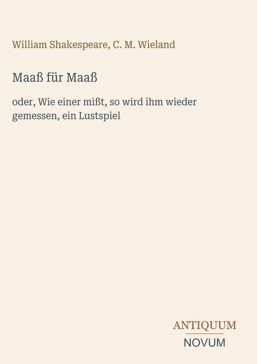 Produktbild: Maa&szlig; f&uuml;r Maa&szlig;