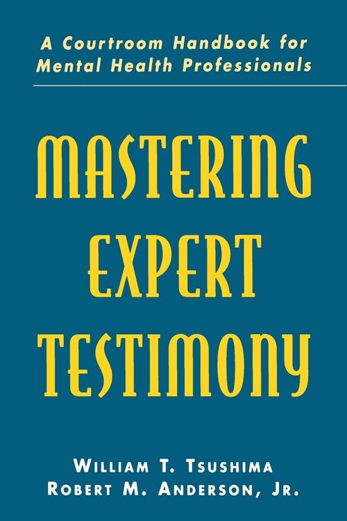 Produktbild: Mastering Expert Testimony