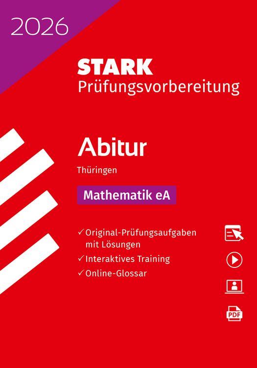 Produktbild: STARK Mathematik - Abitur 2026 Thüringen - Prüfungsvorbereitung