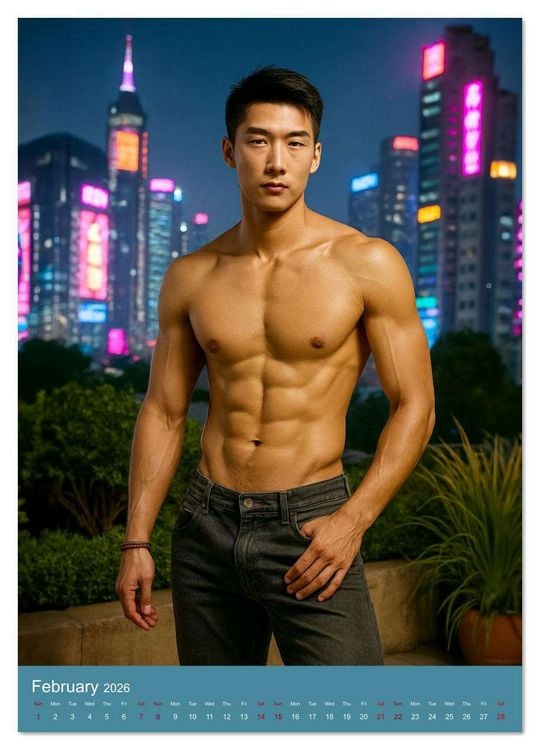 Produktbild: Global Attractive (High Quality Premium Wall Calendar 2026 DIN A2 portrait),CALVENDO 12 Month Wall Calendar
