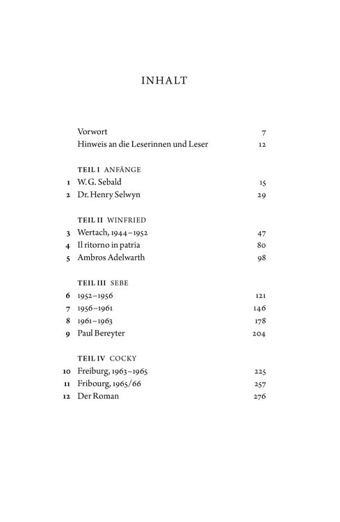 Produktbild: W.G. Sebald