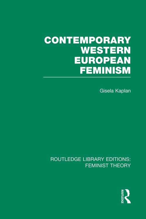 Produktbild: Contemporary Western European Feminism (Rle Feminist Theory)