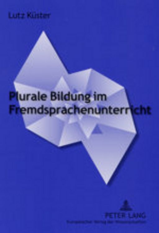 Produktbild: Plurale Bildung im Fremdsprachenunterricht