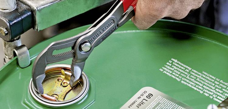 Produktbild: Knipex Cobra 87 01 250 Wasserpumpenzange Schl&uuml;sselweite (metrisch) 46mm 250mm