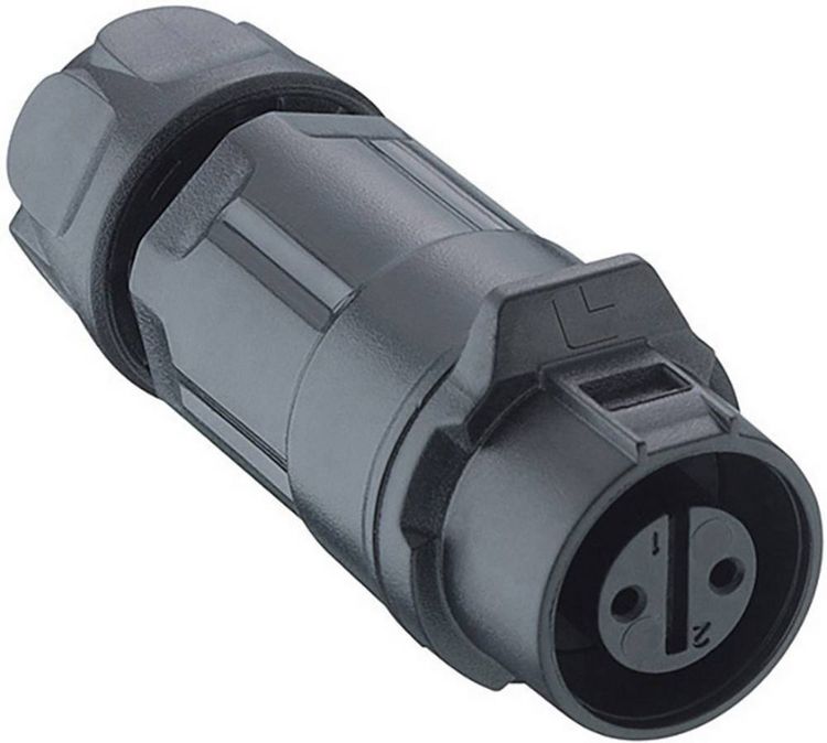 Produktbild: Lutronic 0260 04 Rundsteckverbinder Kupplung, gerade Gesamtpolzahl: 4 1St.